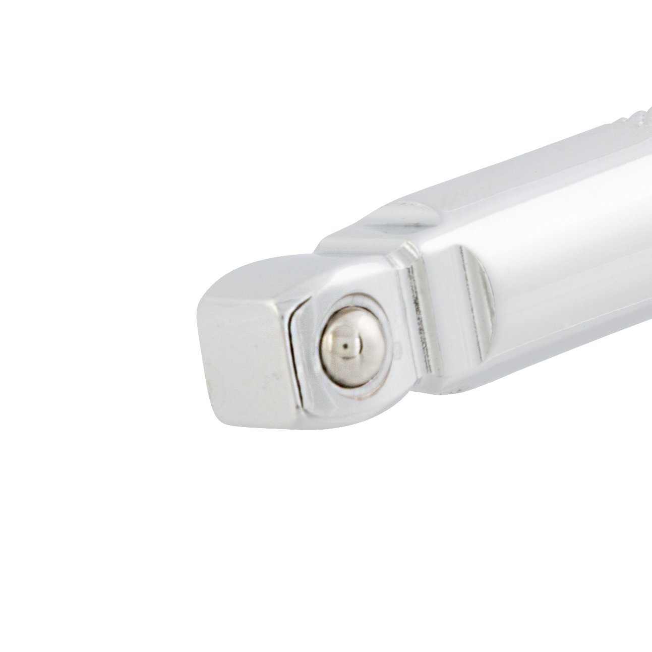 Steelman 3/8-inch Drive x 3-inch Wobble Socket Extension, Use as Standard or Wobble Extension, Heavy-Duty Steel, Spring-Loaded Ball Bearing - Image 4