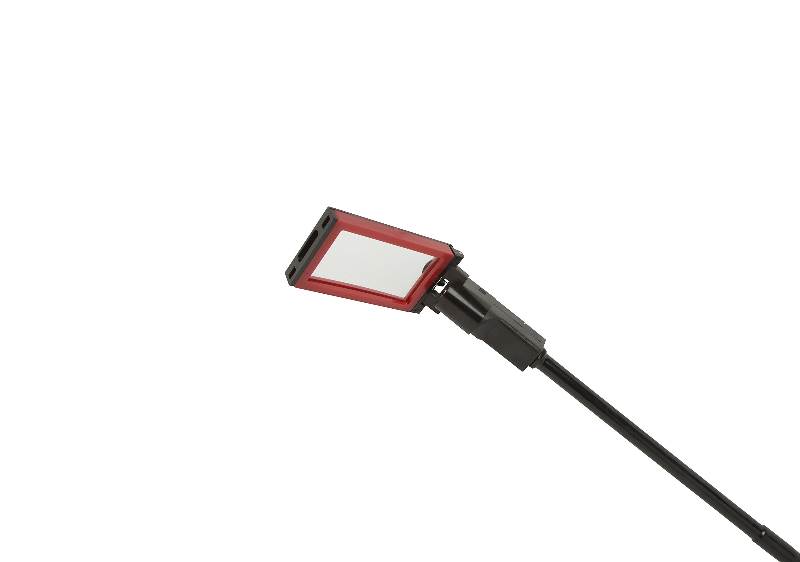 Steelman 42-inch Lighted Inspection Mirror Tool, Flexible Shaft with Thumb Controls, Magnified Adjustable Mirror - Image 3