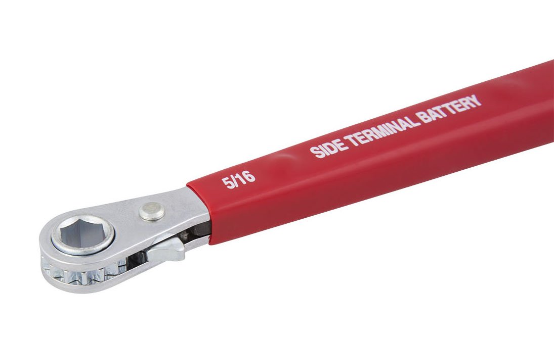 Steelman 5/16-inch Side Terminal Battery Reversible Ratchet Wrench, Automotive Tool for GM Side Terminal Battery Bolts - Image 3