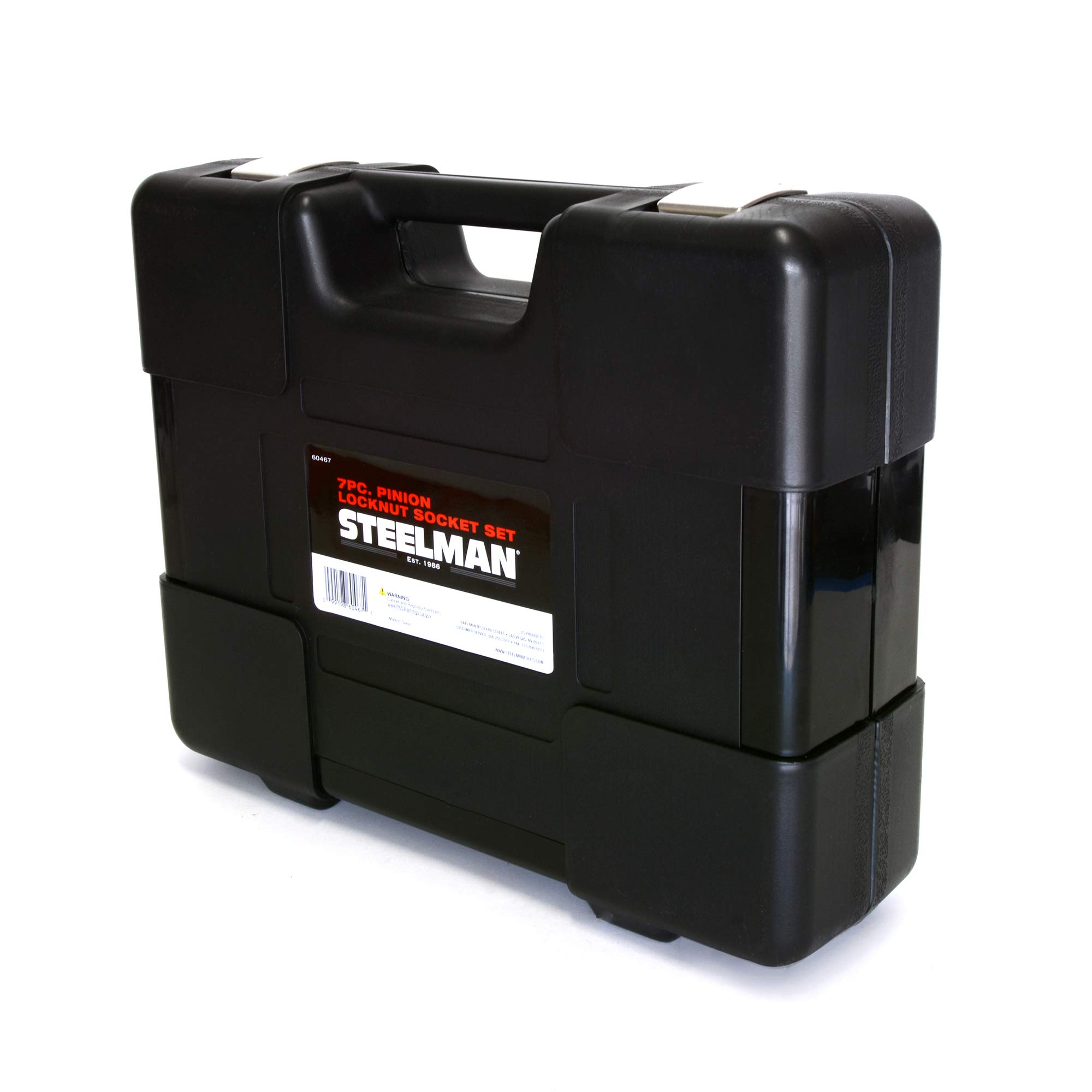 Steelman 7-Piece 3/4-inch Drive Truck Locknut Pinion Socket Set, Includes 2, 2-1/8, 2-1/4, 2-3/8, 2-1/2, 2-5/8, and 2-3/4-inch Sockets, Durable Steel - Image 5