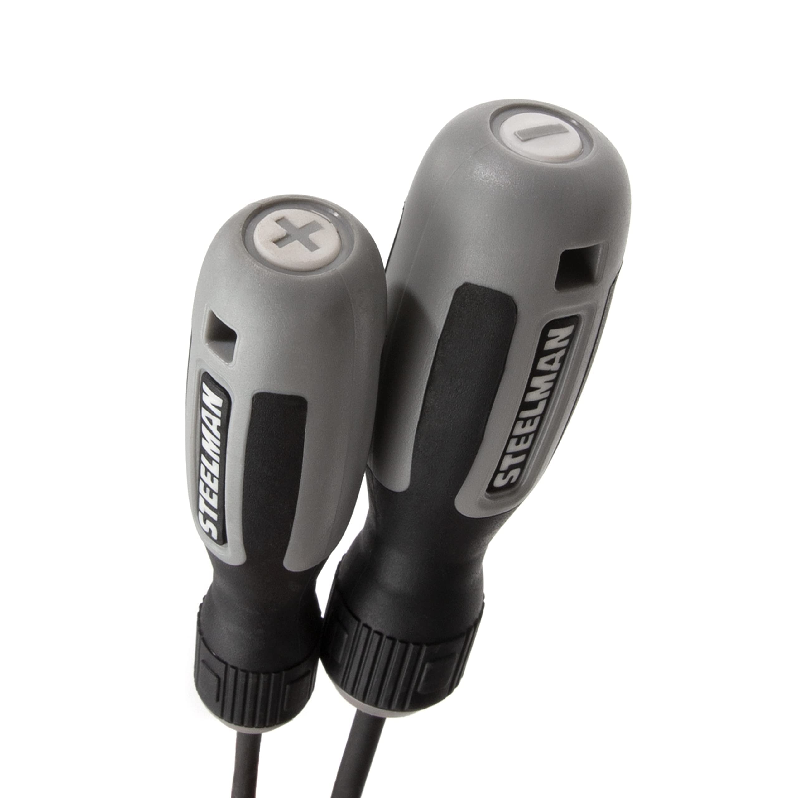 Steelman 8-Piece Diamond Tip Screwdriver Set, Variety of Slotted and Phillips Sizes, Magnetized Tips, Durable Steel, Rust-Resistant Black Oxide Coating - Image 5