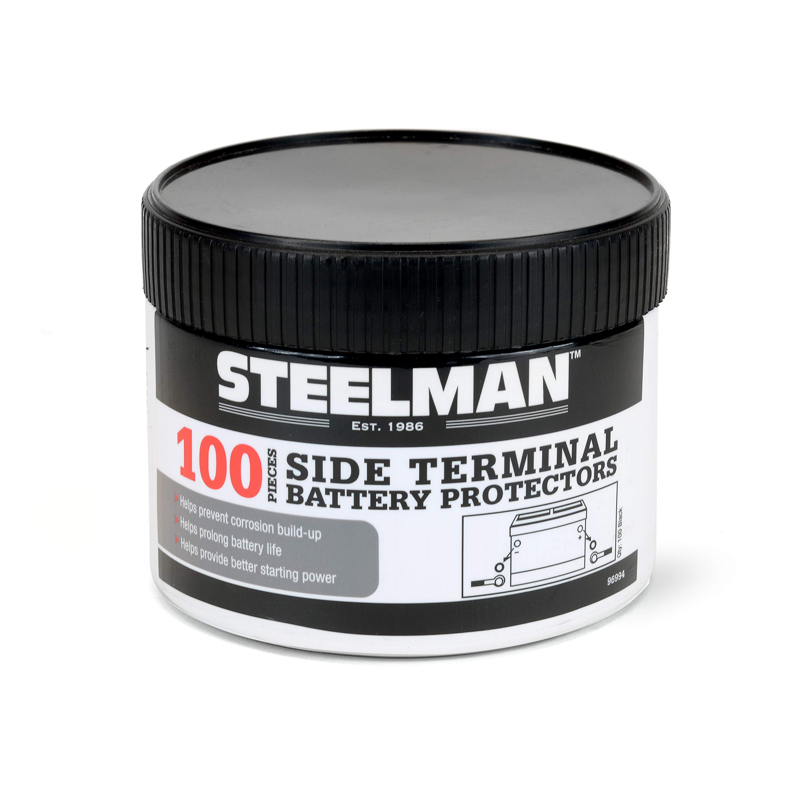 STEELMAN 96994 Terminal Protectors for Side Post Batteries, 100-Pack - Image 3