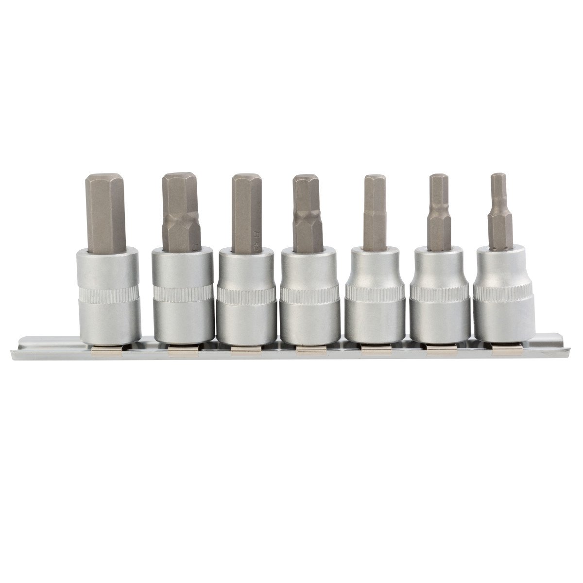 Steelman Metric Hex Socket Set, 3/8-Inch Drive, 7-Piece Set, 4mm, 5mm, 6mm, 7mm, 8mm, 9mm and 10mm - Image 4